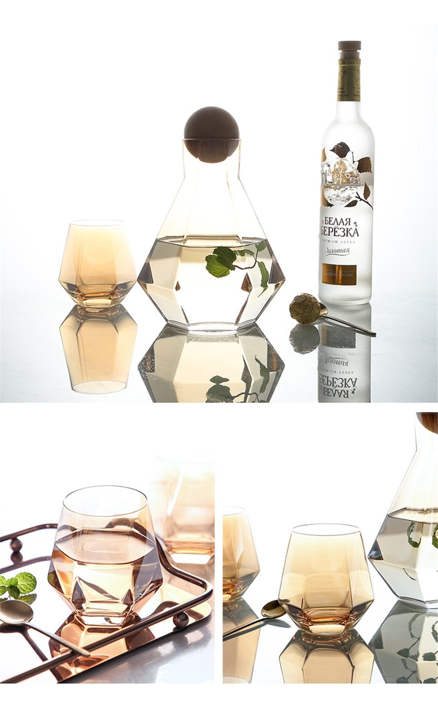 Savona Crystal Jug – Artisan Glass Elegant Finish