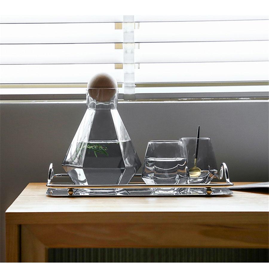 Savona Crystal Jug – Artisan Glass Elegant Finish