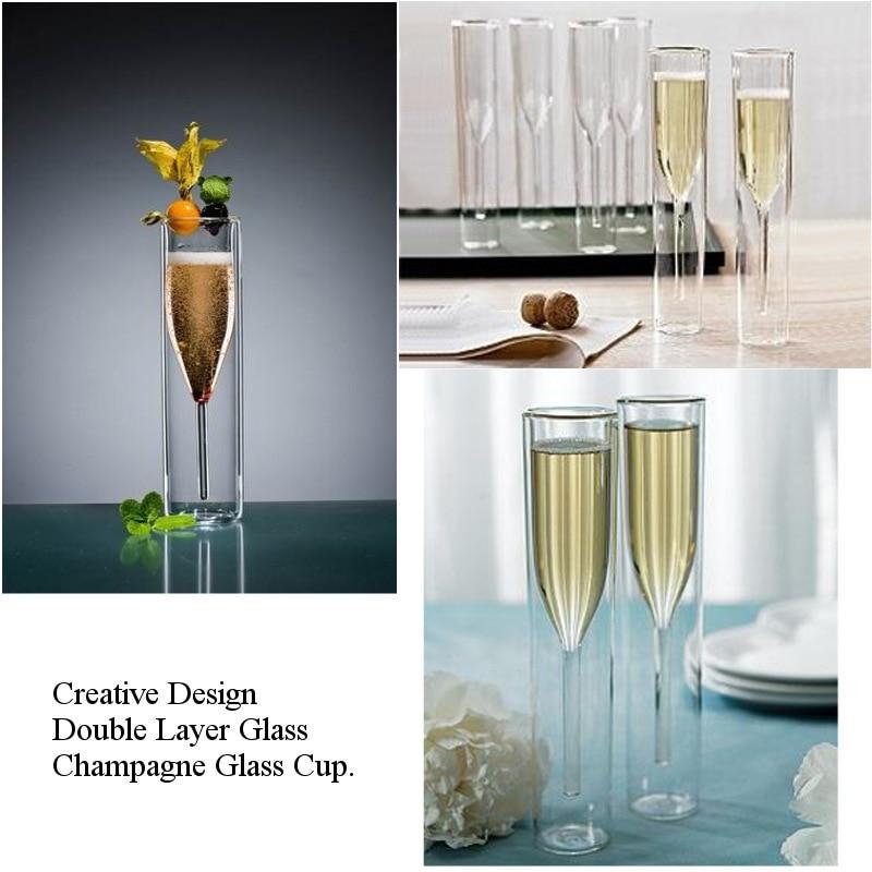 Benevento Champagne Glass – Contemporary Clear Glass Set