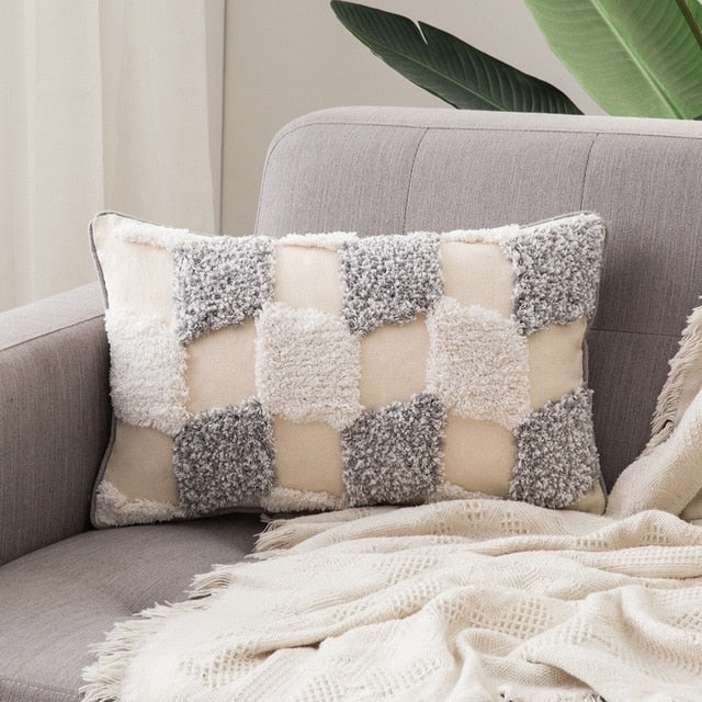 Boho Pillow Cover – Premium Long-Staple Cotton Jacquard
