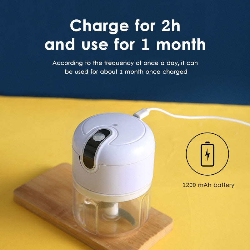 WIX Wireless Chopper – Modern Stainless Steel Design